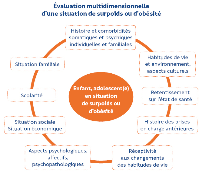 Schéma parcours obésité